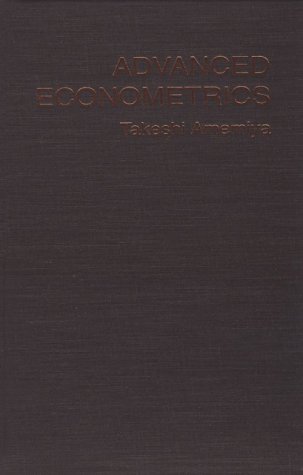 Advanced Econometrics   1985 9780674005600 Front Cover