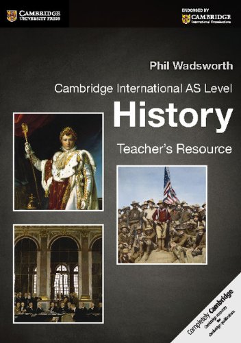 Cambridge International As Level History. Teacher's Resource. CD-ROM   2014 9781107638600 Front Cover