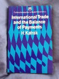 International Trade and the Balance of Payments   1971 9780006326601 Front Cover
