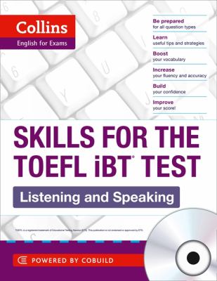 TOEFL Listening and Speaking Skills: TOEFL IBT 100+ (B1+) (Collins English for the TOEFL Test)   2012 9780007460601 Front Cover