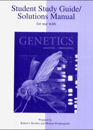 Genetics  2nd 2005 9780072848601 Front Cover