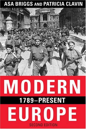 Modern Europe, 1789-Present  2nd 2003 (Revised) 9780582772601 Front Cover