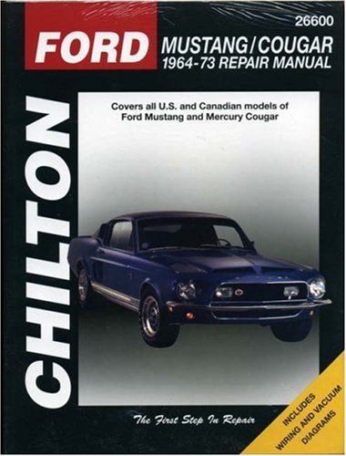 CH Ford Mustang Cougar 1964-1973   1997 9780801990601 Front Cover