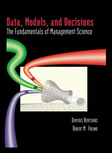 Data, Models, and Decisions : The Fundamentals of Management Science 1st 9780975914601 Front Cover
