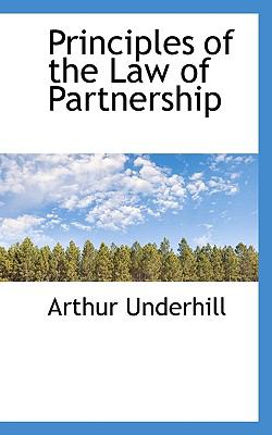 Principles of the Law of Partnership N/A 9781115366601 Front Cover