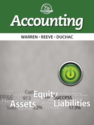 Accounting Principles  25th 2014 9781133607601 Front Cover