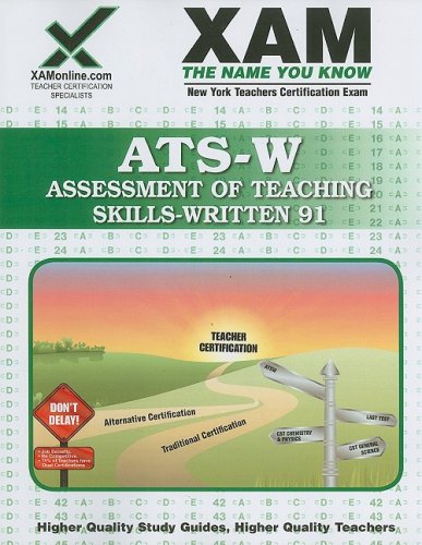 Nystce Ats-W Assessment of Teaching Skills - Written Elementary 91  2008 9781581976601 Front Cover
