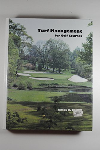 Turf Management of Golf Courses   1982 9780023076602 Front Cover