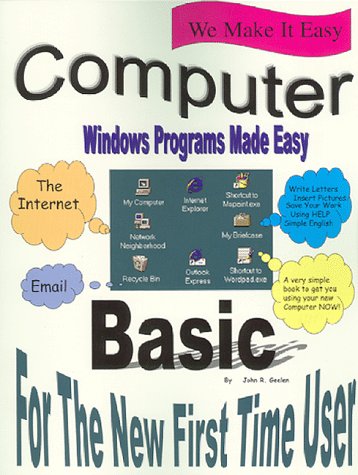 Computer Basic: Windows Programs Made Easy  2001 9780968483602 Front Cover