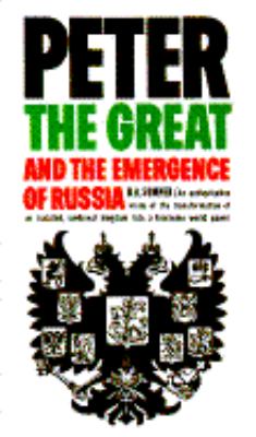 Peter the Great and the Emergence of Russia 1st 9780020377603 Front Cover