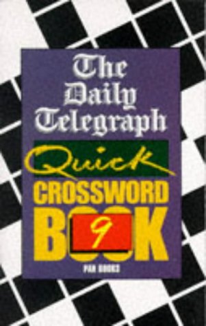 The "Daily Telegraph" Quick Crossword Book (Crossword) N/A 9780330320603 Front Cover