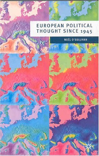 European Political Thought since 1945  5th 2004 9780333655603 Front Cover
