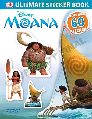 Ultimate Sticker Book: Disney Moana  N/A 9781465452603 Front Cover