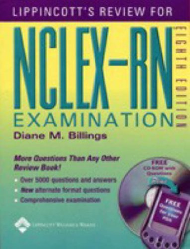 Lippincott's Review for NCLEX-RN Examination  8th 2005 (Revised) 9781582553603 Front Cover