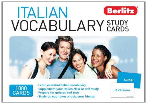 Italian - Berlitz Vocabulary Study Cards  2nd 9789812689603 Front Cover