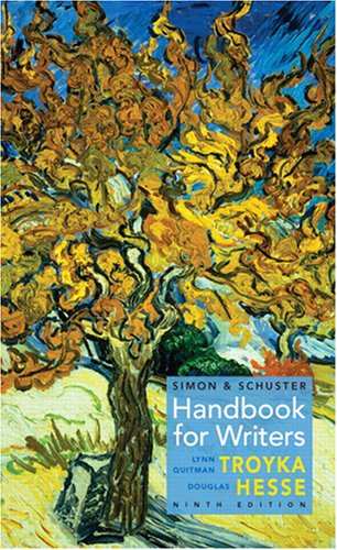 Simon and Schuster Handbook for Writers  9th 2009 9780136028604 Front Cover