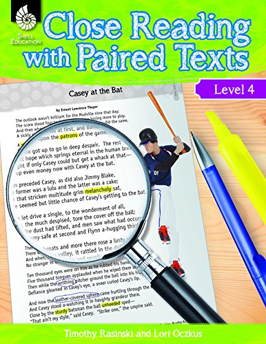 Close Reading with Paired Texts Casey at the Bat  2015 (Revised) 9781425813604 Front Cover