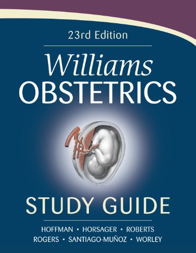 Williams Obstetrics 23rd Edition Study Guide  23rd 2011 9780071748605 Front Cover