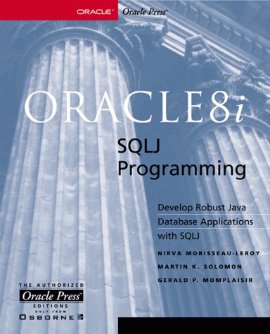 Oracle8i SQLJ Programming  1st 2000 9780072121605 Front Cover