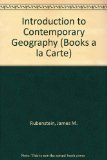 Introduction to Contemporary Geography, Books a la Carte Edition   2013 9780321812605 Front Cover