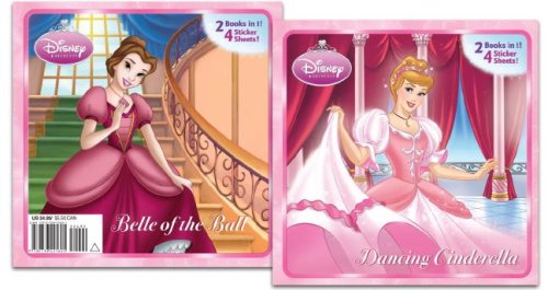 Dancing Cinderella/Belle of the Ball (Disney Princess)  N/A 9780736425605 Front Cover