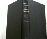 Critical History of Western Philosophy N/A 9780029232606 Front Cover