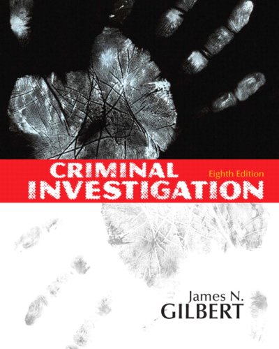 Criminal Investigation  8th 2010 9780135005606 Front Cover