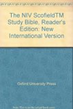 NIV ScofieldÃ¢,,Â¢ Study Bible, Reader's Edition New International Version N/A 9780195281606 Front Cover