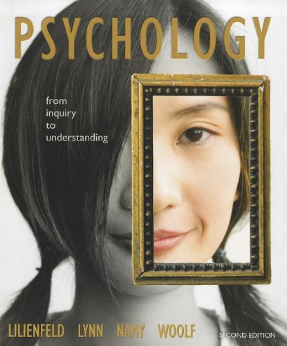 Psychology From Inquiry to Understanding 2nd 2011 9780205001606 Front Cover