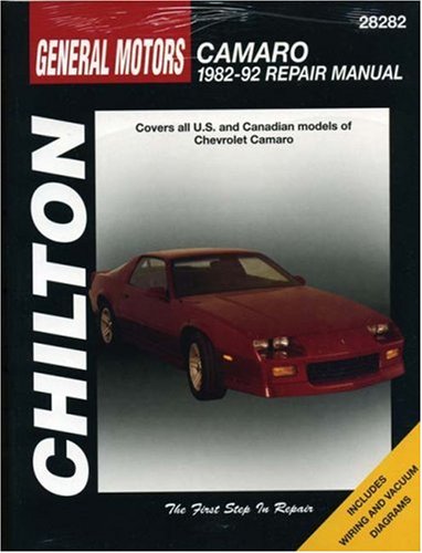 CH General Motors Camaro 1982-92   1992 9780801982606 Front Cover