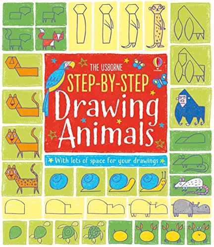 Step-By-step Drawing Animals  N/A 9781409587606 Front Cover