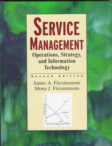 Service Management Operations, Strategy, and Information Technology 2nd 1998 9780070217607 Front Cover