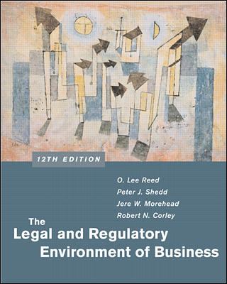 Legal and Regulatory Environment of Business 12th 2002 9780072440607 Front Cover