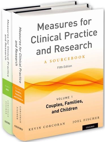 Measures for Clinical Practice and Research, 2-Volume Set  5th 2013 9780199778607 Front Cover