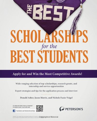 Best Scholarships for the Best Students   2010 9780768932607 Front Cover