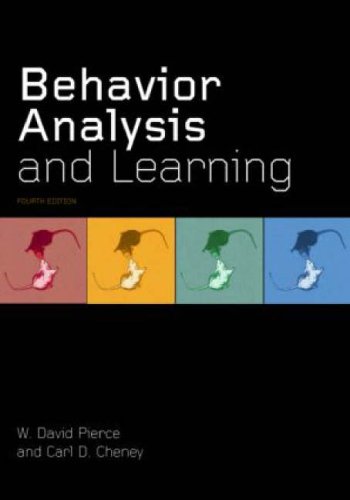 Behavior Analysis and Learning  4th 2008 9780805862607 Front Cover