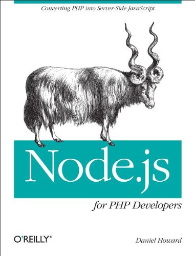 Node. js for PHP Developers Porting PHP to Node. js  2012 9781449333607 Front Cover