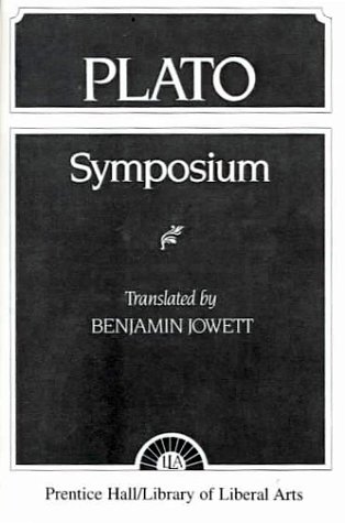Plato Symposium 1st 1956 9780023607608 Front Cover