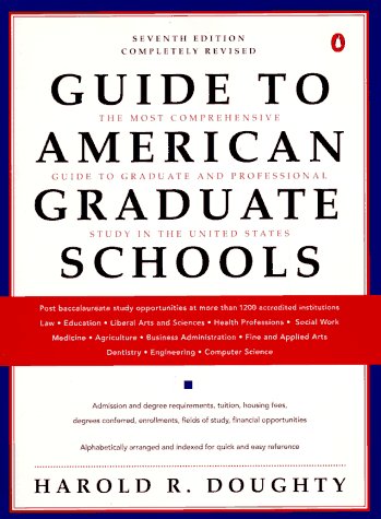 Guide to American Graduate Schools 2004-2005 Edition 7th (Revised) 9780140469608 Front Cover