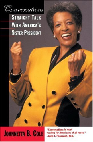 Conversations Straight Talk with America's Sister President N/A 9780385411608 Front Cover