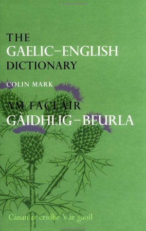 Gaelic-English Dictionary   2003 9780415297608 Front Cover