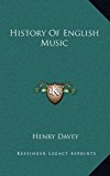 History of English Music  N/A 9781163407608 Front Cover