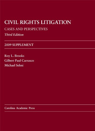 Civil Rights Litigation: Cases and Materials  2009 9781594607608 Front Cover