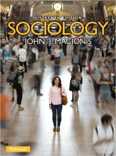 Sociology: 15th 2013 9780205985609 Front Cover