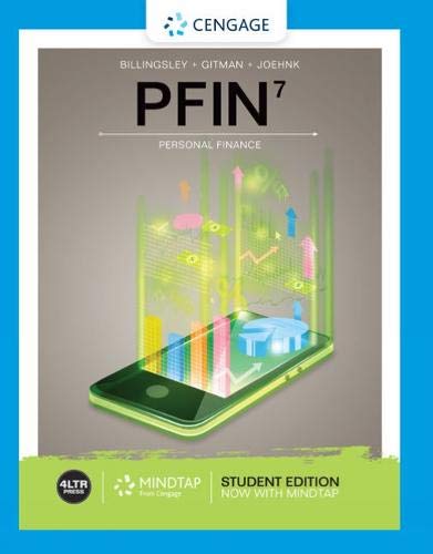 Pfin + Pfin Online, 1 Term 6 Months Printed Access Card:   2019 9780357033609 Front Cover