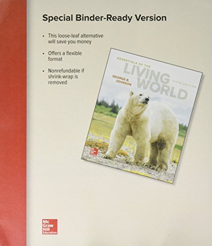 ESSENTIALS OF LIVING WORLD (LOOSELEAF)  N/A 9781259626609 Front Cover