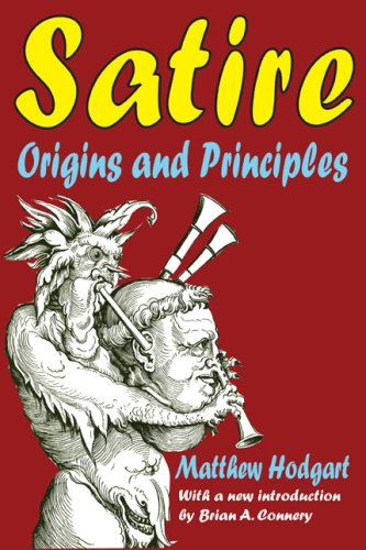 Satire Origins and Principles  2009 9781412810609 Front Cover