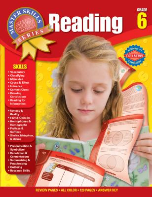 Reading, Grade 6  N/A 9781609962609 Front Cover