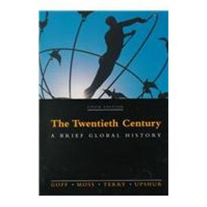 Twentieth Century A Brief Global History 5th 1998 9780070244610 Front Cover