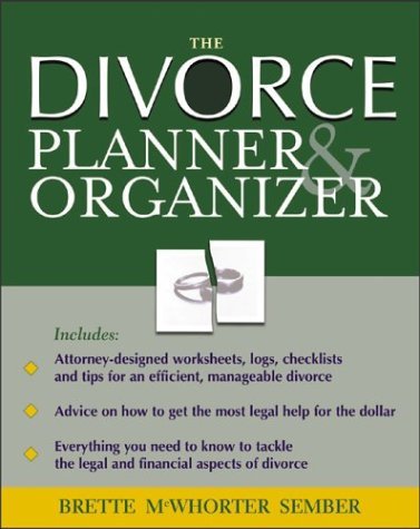 Divorce Organizer and Planner   2004 9780071429610 Front Cover